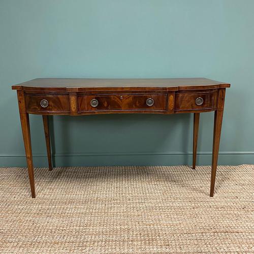 Victorian Mahogany Antique Console Table (1 of 9)