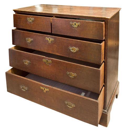 Queen Anne Period Oak Chest of Drawers (1 of 5) Queen Anne Period Oak Chest of Drawers (1 of 5)