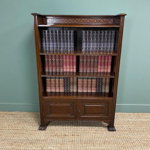Quality Edwardian Mahogany Antique Bookcase by Waring & Gillow (1 of 8) Quality Edwardian Mahogany Antique Bookcase by Waring & Gillow (1 of 8)
