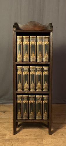 Rare Set Leather Bound Charles Dickens in Presentation Case (1 of 10)