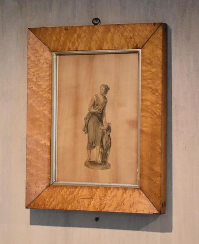 Georgian Neoclassical Drawing on Wood (1 of 6)