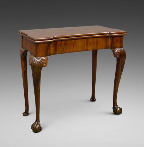 George II Mahogany Tea Table (1 of 6)