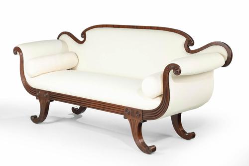 Mahogany Framed Regency Period Sofa (1 of 6) Mahogany Framed Regency Period Sofa (1 of 6)