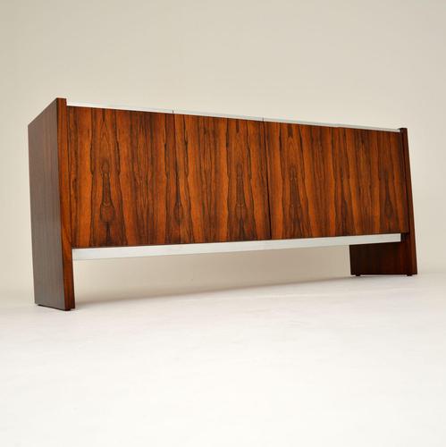 Merrow Associates Rosewood & Chrome Sideboard by Richard Young (1 of 13)