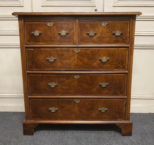 Lovely Antique Burr Walnut Chest of Drawers (1 of 14)