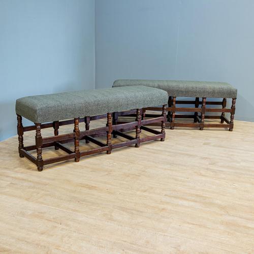 Pair of Oak Benches (1 of 7) Pair of Oak Benches (1 of 7)