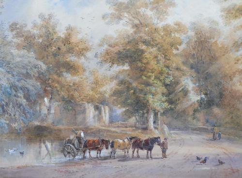 Watercolour English Countryside Listed Artist Henry Earp Senior (1 of 10) Watercolour English Countryside Listed Artist Henry Earp Senior (1 of 10)