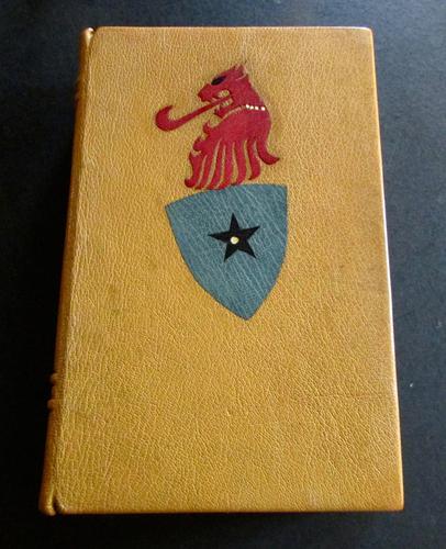 1900 The Travels of Sir John Mandeville,  Rare One Off Custom Leather Binding (1 of 4)