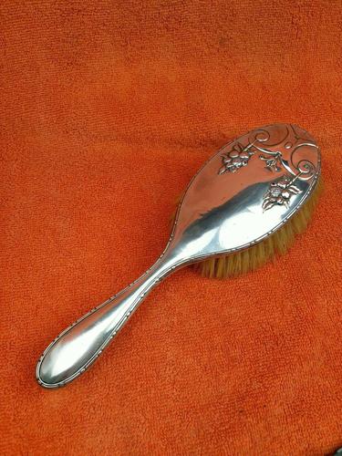 Antique Sterling Silver Hallmarked Brush 1917  William Neale & Son  Birmingham (1 of 11)