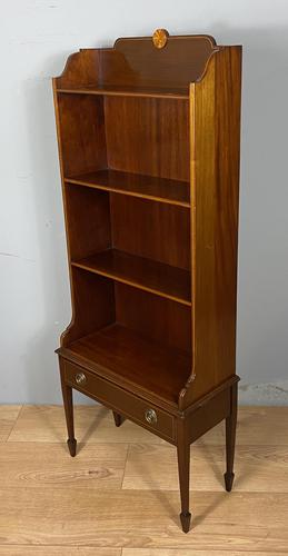 Mahogany Open Bookcase with Drawer (1 of 6) Mahogany Open Bookcase with Drawer (1 of 6)