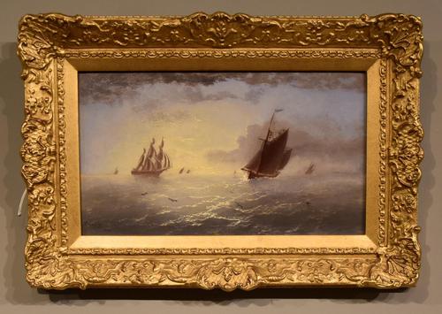 Oil Painting by Thomas Lucop "Early Evening" (1 of 4) Oil Painting by Thomas Lucop "Early Evening" (1 of 4)