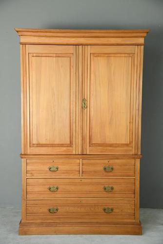 Antique Victorian Linen Press (1 of 7)