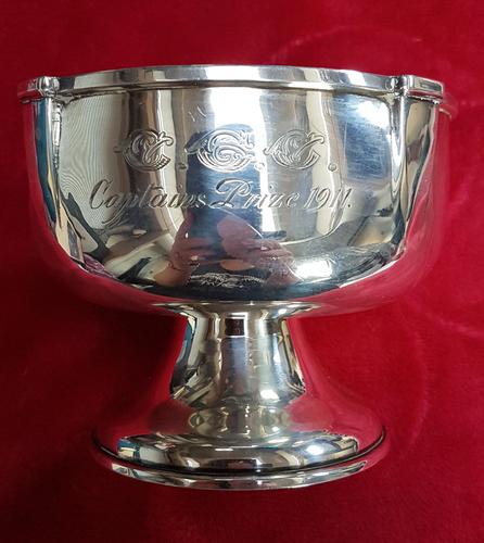 Sterling Silver Bowl on Pedestal (1 of 4) Sterling Silver Bowl on Pedestal (1 of 4)