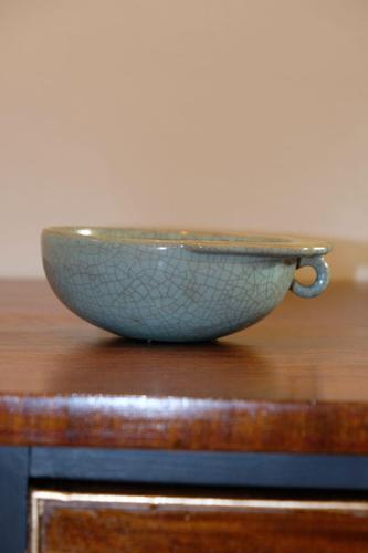 Chinese Junyao Brush Washer Pot with Crackle Glaze (1 of 6) Chinese Junyao Brush Washer Pot with Crackle Glaze (1 of 6)