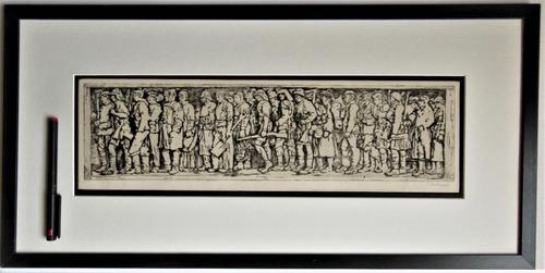 R S Forrest print, Scottish National War Memorial, after Meredith Williams c1927 (1 of 8)