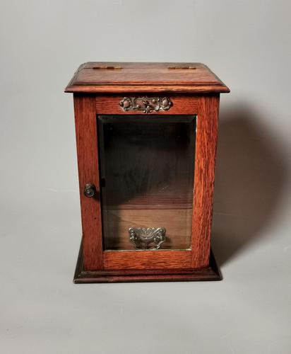 Antique Victorian Oak Smokers Cabinet (1 of 12) Antique Victorian Oak Smokers Cabinet (1 of 12)