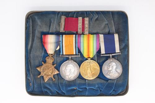 4 Medal Group Awarded to CH 20821 PTE.H.Hunt R.M.L.I (1 of 10) 4 Medal Group Awarded to CH 20821 PTE.H.Hunt R.M.L.I (1 of 10)