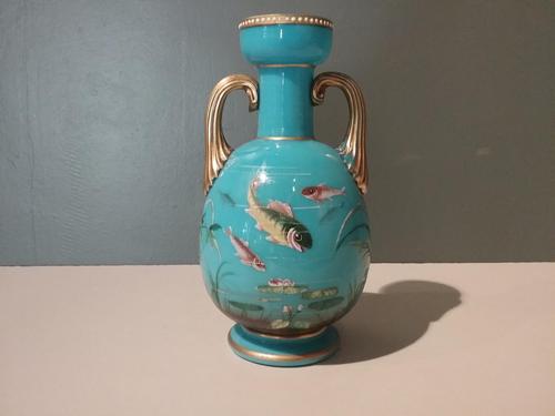 Aquatic: Herrach Guilded Glass Vase (1 of 4) Aquatic: Herrach Guilded Glass Vase (1 of 4)