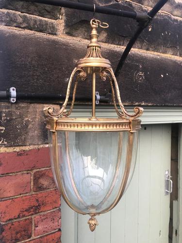 Quality English Gilt Lantern (1 of 7) Quality English Gilt Lantern (1 of 7)