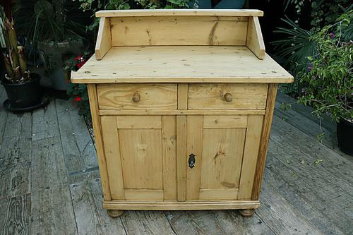 A Rare, Old Pine Sideboard/ Cupboard/ Desk/ Baby Changing Unit (1 of 11)