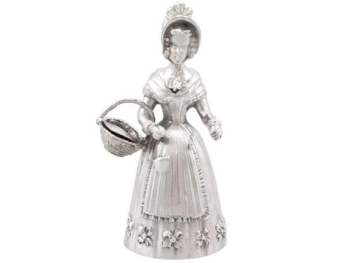 Sterling Silver Table Bell - Antique Edwardian (1 of 9) Sterling Silver Table Bell - Antique Edwardian (1 of 9)