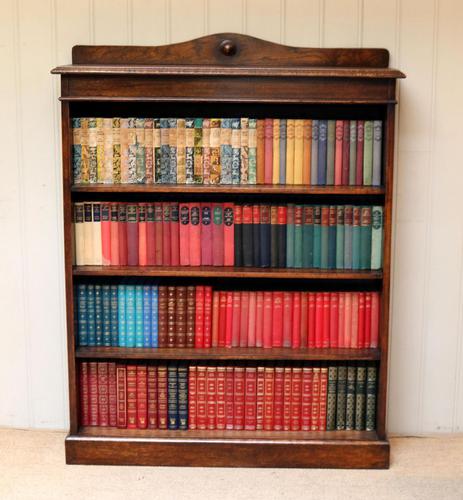 Oak Open Bookcase c.1910 (1 of 10)