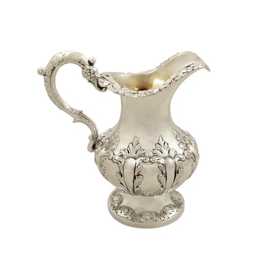 Antique Victorian Sterling Silver Jug 1844 (1 of 8)