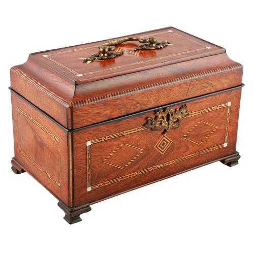 18th Century Chippendale Tea Caddy (1 of 8)