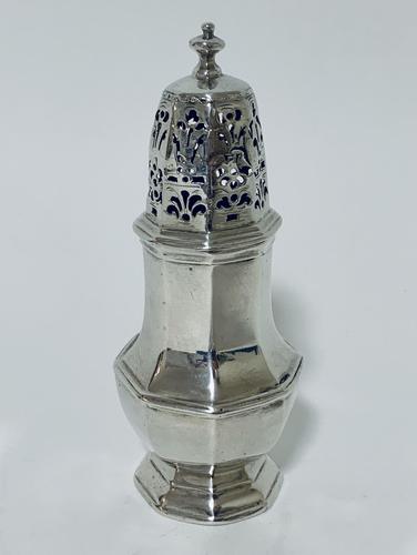 Small 18th Century Solid Sterling Silver Sugar Caster Shaker by Thomas Bamford (1 of 13)