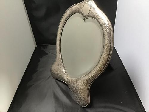 Excellent Silver Arts & Crafts Mirror (1 of 8)