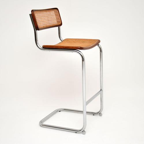 1970’s Vintage Marcel Breuer Style Cesca Bar Stool (1 of 9) 1970’s Vintage Marcel Breuer Style Cesca Bar Stool (1 of 9)