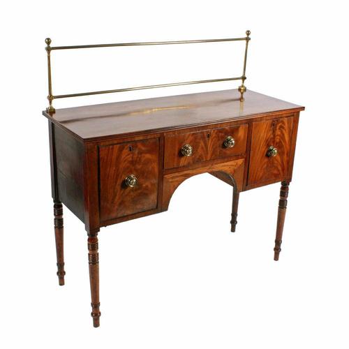Georgian Mahogany Small Sideboard (1 of 8) Georgian Mahogany Small Sideboard (1 of 8)