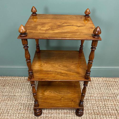 Fine Quality Antique Regency Whatnot / Side Table (1 of 7)