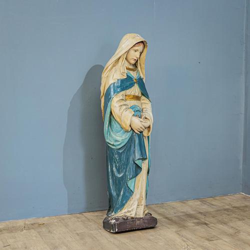 Carved Hooded Religious Figure (1 of 11) Carved Hooded Religious Figure (1 of 11)