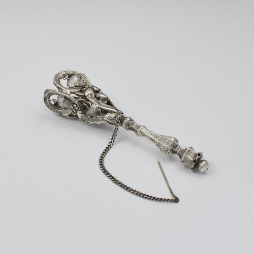 19th Century French Silver Tussie Mussie Posy Holder c.1850 (1 of 7)