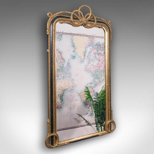 Very Large Antique Wall Mirror, English, Gilt, Overmantel, Dressing, Regency (1 of 12)