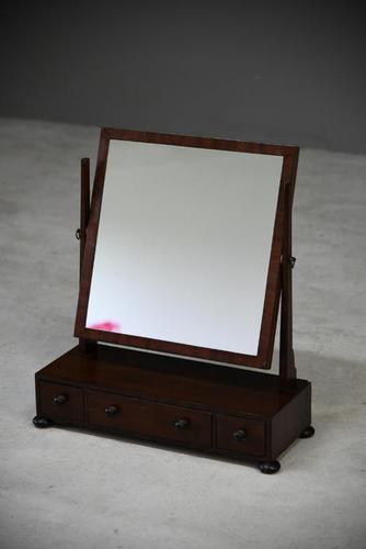 Antique Mahogany Dressing Table Swing Mirror (1 of 10)