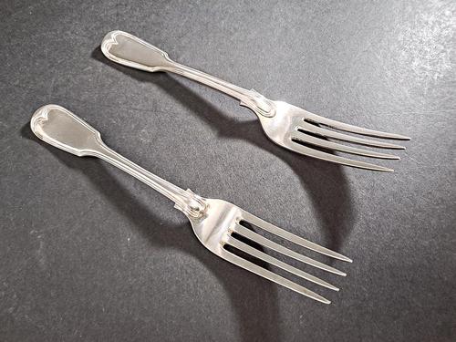 Two Victorian Silver Forks (1 of 3) Two Victorian Silver Forks (1 of 3)