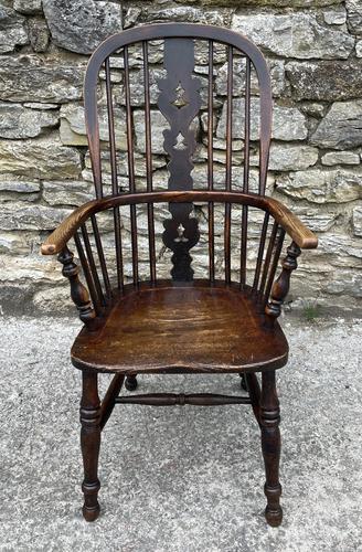 Antique Windsor Chair with Elm Seat (1 of 15)