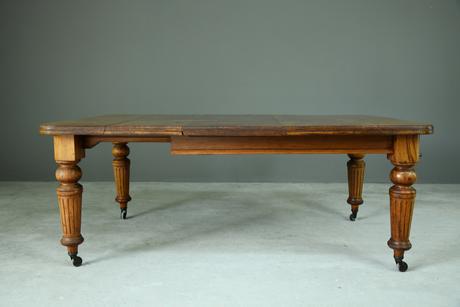 Victorian Mahogany Extending Dining Table (1 of 12)