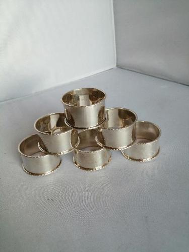 Six Silver Napkin Rings (1 of 4) Six Silver Napkin Rings (1 of 4)