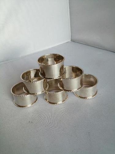 Six Silver Napkin Rings (1 of 4)