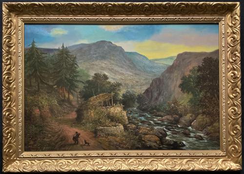 William R Stone Lovely Dolgilly North Wales Landscape Painting (1 of 13) William R Stone Lovely Dolgilly North Wales Landscape Painting (1 of 13)