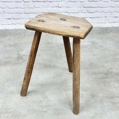 Tall Rustic Workshop Stool (1 of 6)