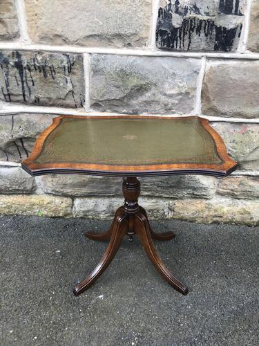 Walnut Tripod Wine Table (1 of 6)