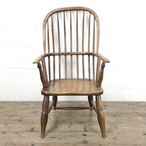 Antique Stick & Hoop Back Armchair (1 of 10)