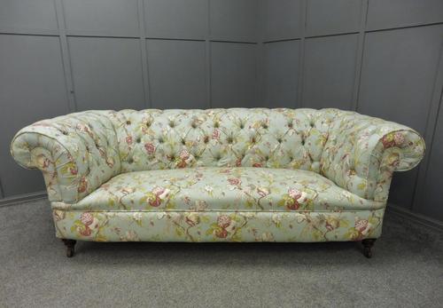 Fully Restored Antique 19th Century Chesterfield Sofa (1 of 17)