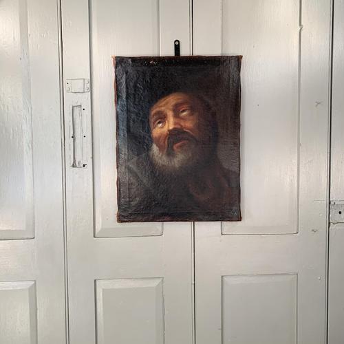 Antique Georgian oil painting portrait of elderly bearded gentleman (1 of 9) Antique Georgian oil painting portrait of elderly bearded gentleman (1 of 9)