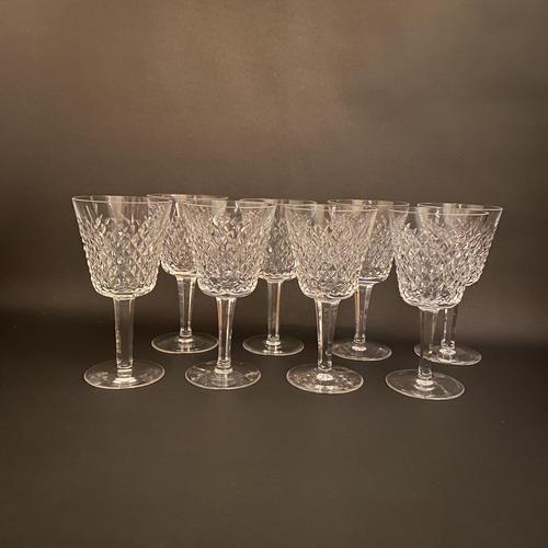 Eight Waterford 'Alana' Claret Glasses (1 of 3) Eight Waterford 'Alana' Claret Glasses (1 of 3)