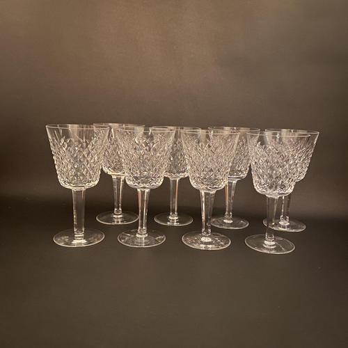 Eight Waterford 'Alana' Claret Glasses (1 of 3)